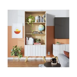 ESTANTE HOME COLIBRI LINK BLANCO/TAUAR