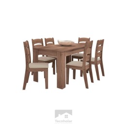 CONJUNTO GRECIA C/6 SILLAS MONIQUE