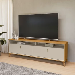 RACK DUBAI C/LED TAUARI/OFF WHITE (LINEABRASIL)