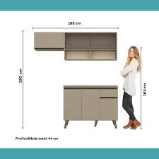 KIT COCINA MOSTRADOR+AEREO 2790 ALMENDRA