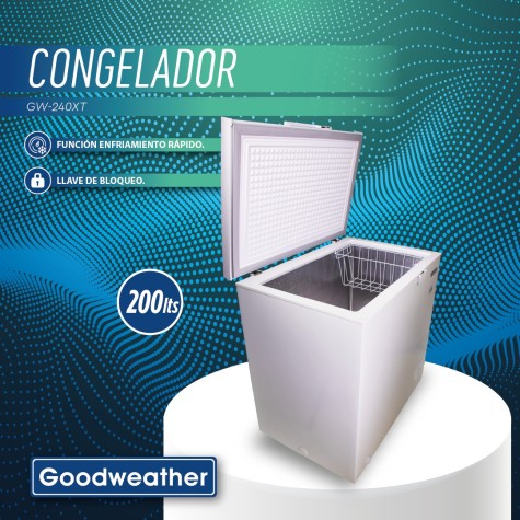 CONGELADOR GOODWEATHER GW-240XT 200LT