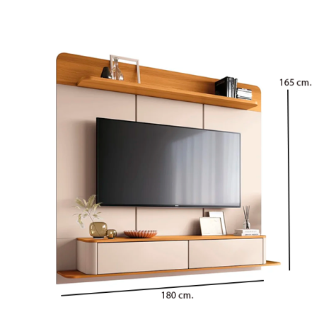 HB HOME SUSPENSO GALAX 1.8 (3840) OFF WHITE-CINAMOMO
