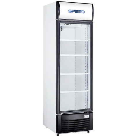 SPEED VISICOOLER VERT 430L F/HUM DBL/V 62X67X207