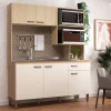 COCINA EVELYN CARVALH/OFF WHITE