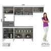 KIT COCINA B107 HENN NATURE|OW