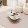 MESA CENTRO PETALA OFF/WHITE (DJMOVEIS)