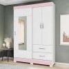 ROPERO BRIZ B59 C/ ESP BL/RS