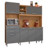 KIT COCINA 1780 6P 2CAJ MALIBU FIO FRE|GRA