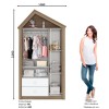 ROPERO 3P 2GAV CASITA HENN RUST|BC