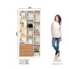 Thumbnail ROPERO 2P C/ESP DOHA D332 HENN OW|NAT0