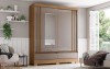 ROPERO BRIZ B373 C/ESP CORR 2P NAT/OFF/AVE