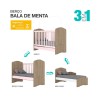CUNA BALA DE MENTA I02 HENN RUST|RS