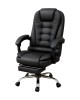 SILLA EJECUTIVA DE OFICINA C/REPOSA PIES EMPOLI NEGRO HESX0120