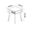 MESA LATERAL DIOR PAT CU