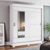 ROPERO BRIZ B66 2PTAS.CORRED. BLANCO
