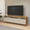 RACK DUBAI C/LED TAUARI/OFF WHITE (LINEABRASIL)
